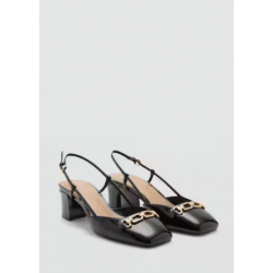 Chaussures talon maillons