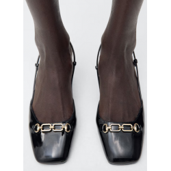 Chaussures talon maillons