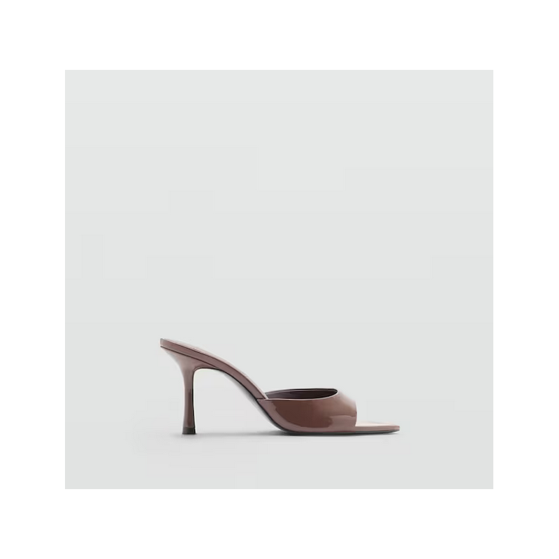 Sandales vernies talon