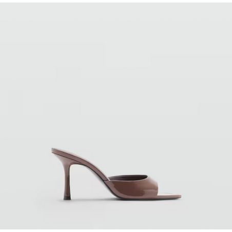 Sandales vernies talon